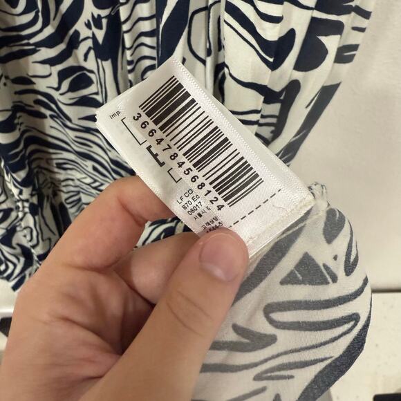 BA&SH Calas Abstract Print Midi Lady Dress Black and White Boho Size Small - Picture 11 of 12